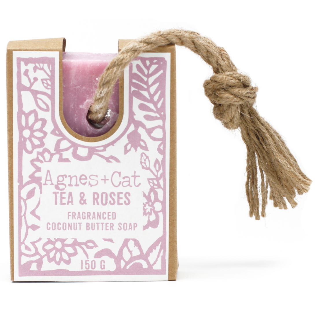 Tea and Roses Soap on a Rope