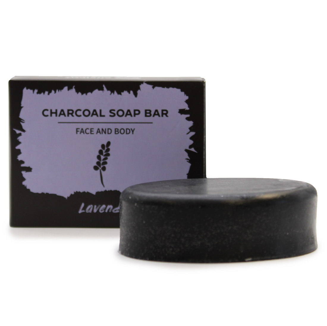 Lavender Scented Charcoal Soap