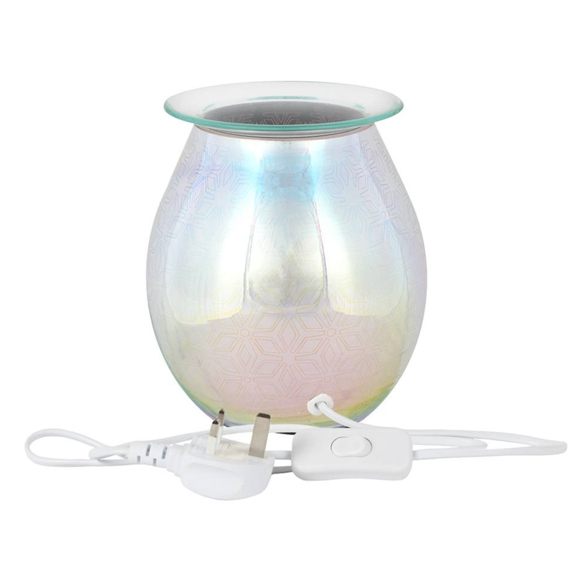 Geometric Flower Light-up Electric Oil Burner