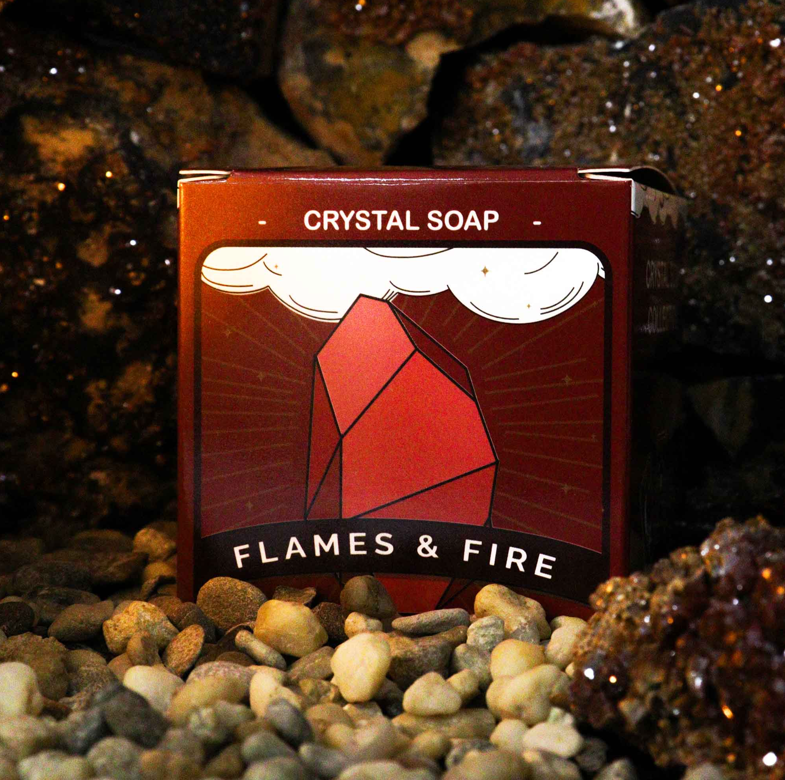 Crystal Elemental Soap - Fire