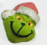 Mini Grinch Bath Bomb