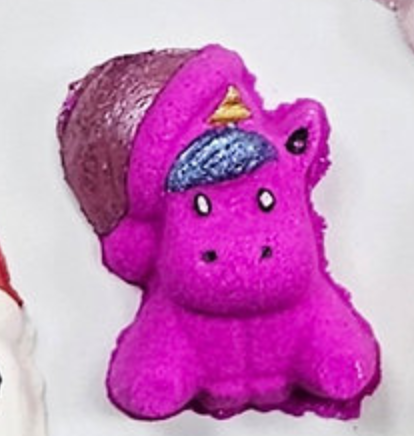 Mini Santa Unicorn Bath Bomb