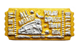 Polar Express Ticket Bath Bomb