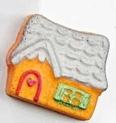 Mini Gingerbread House Bath Bomb