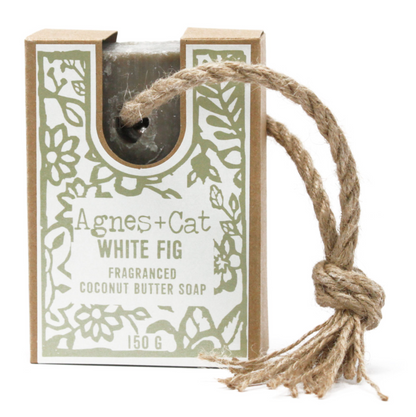 White Fig Soap on a Rope