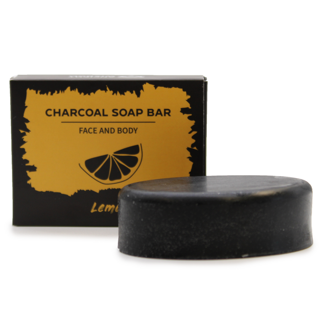 Lemon Scented Charcoal Soap