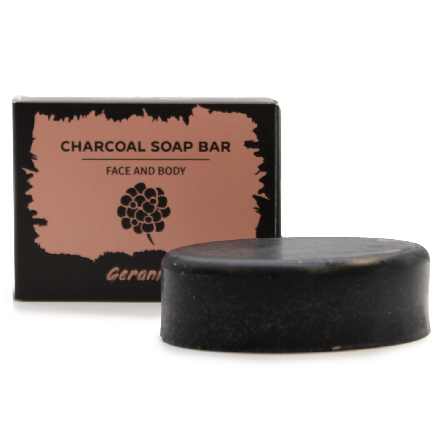 Geranium Scented Charcoal Soap