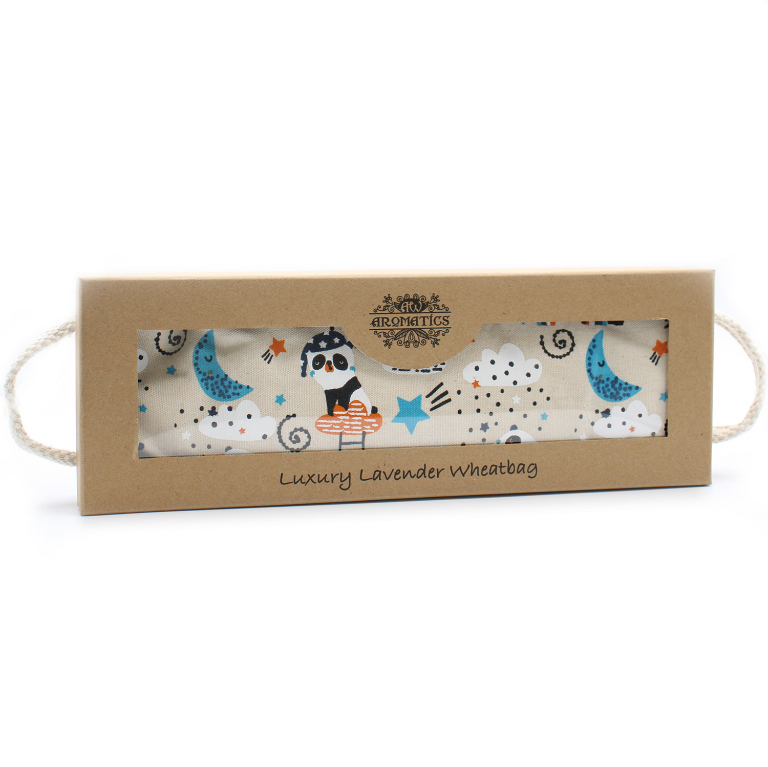 Sleepy Panda - Luxury Lavender Wheat Bag in Gift Box