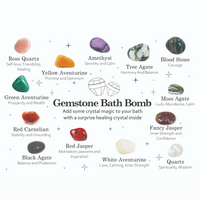 Gemstone Bath Bomb - Very Berry