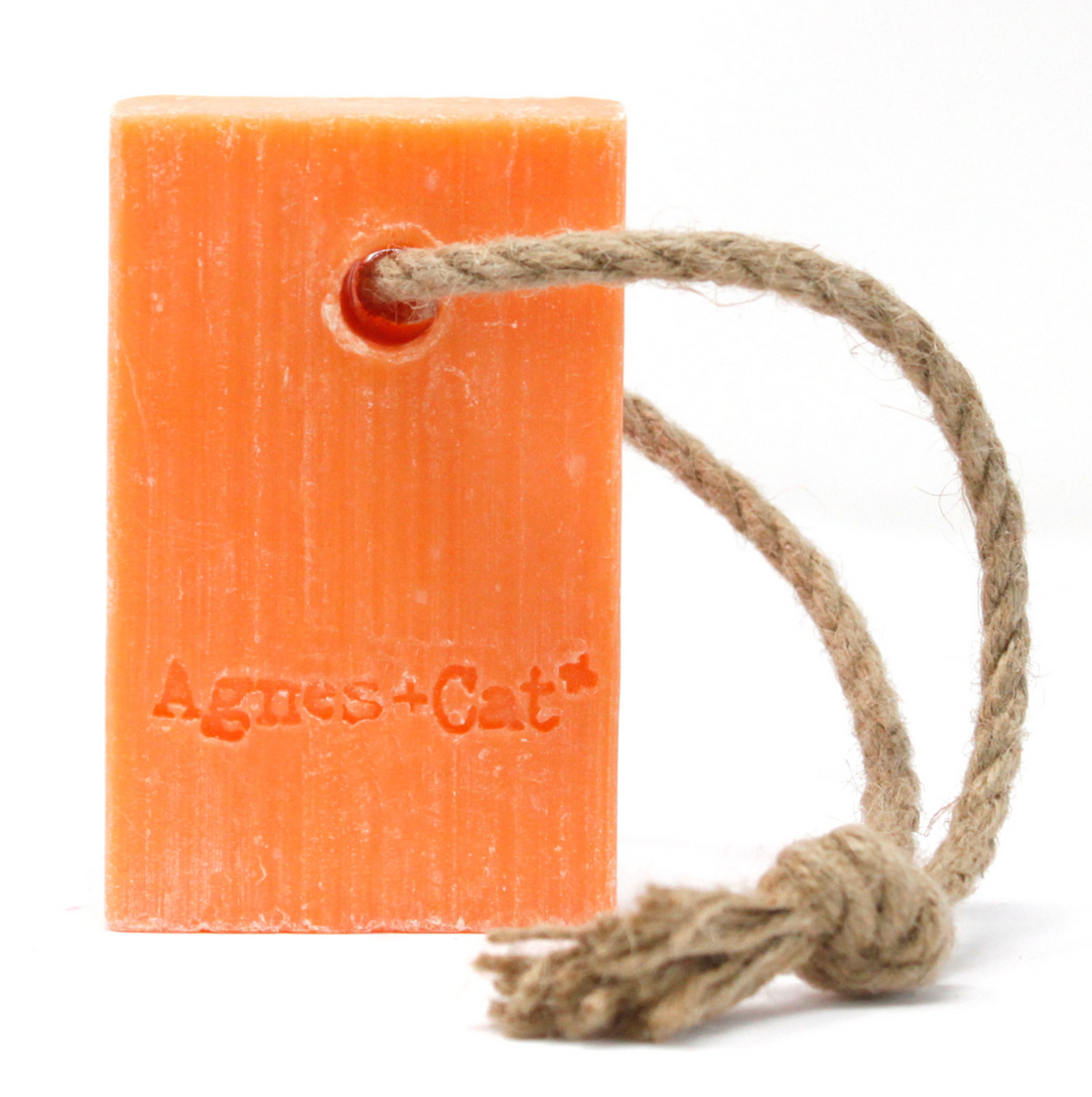 Clementine Soap on a Rope