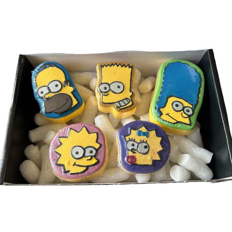 Simpsons Character Bath Bomb Bundle Gift Set