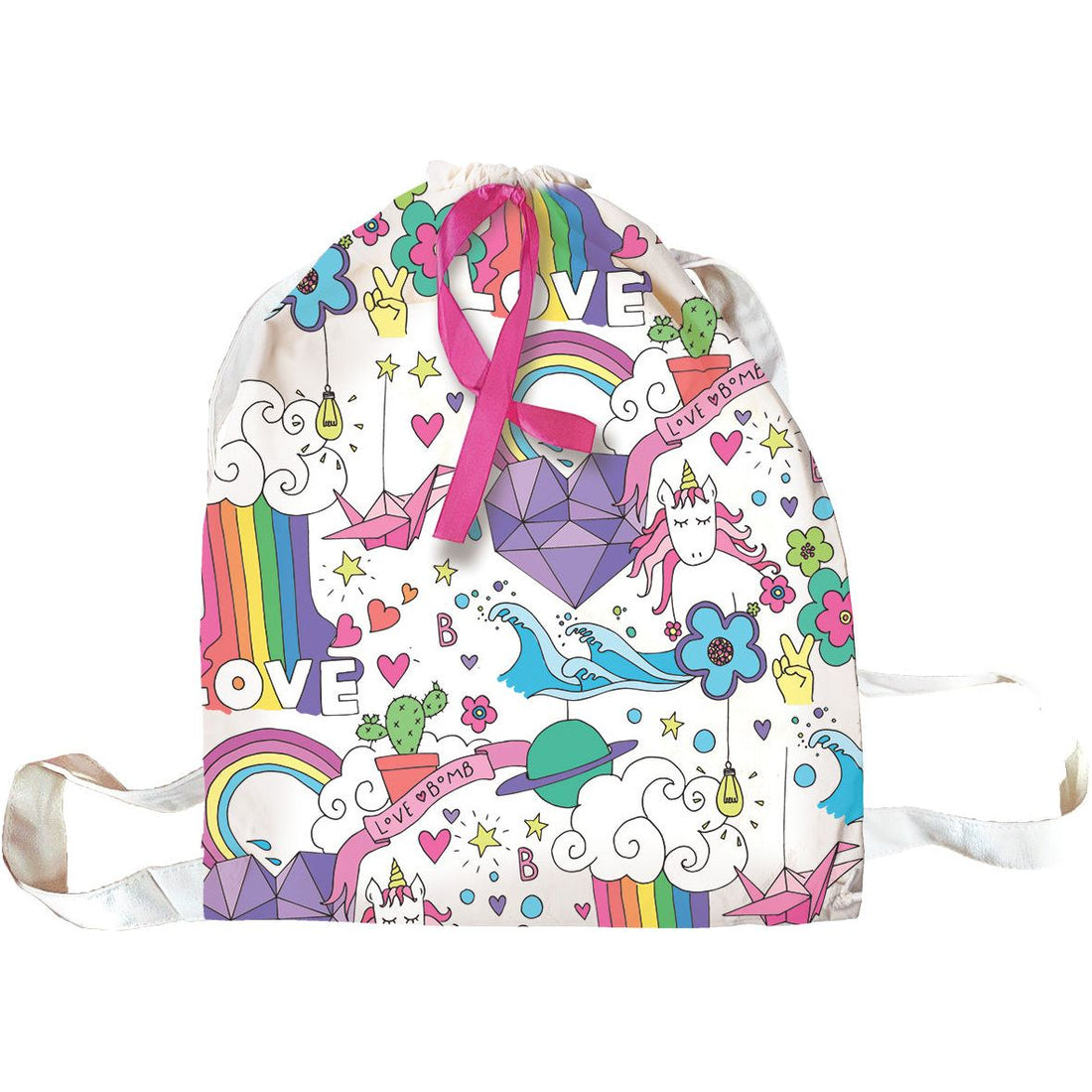 Unicorn Empty Cotton Bags (Gift Bags)