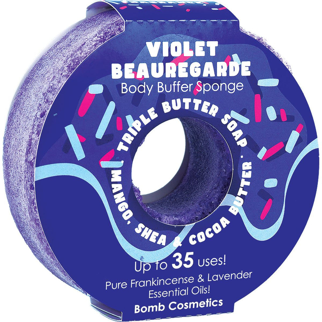 Violet Beauregarde Donut Body Buffer Sponge