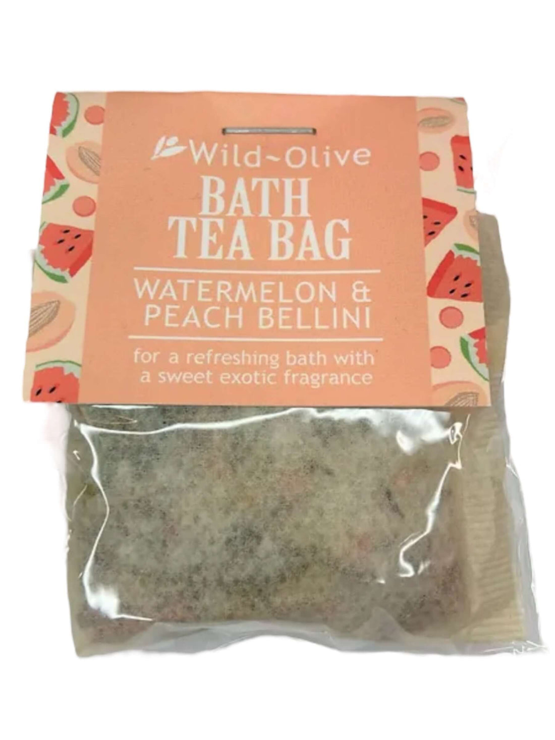 Watermelon &amp; Peach Bellini Bath Tea Bag