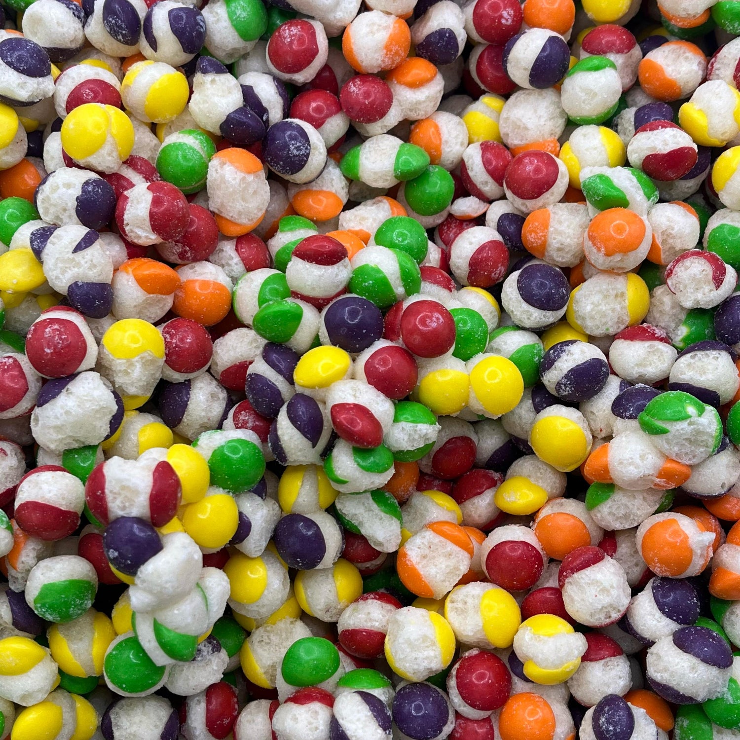 Fruit Balls (Skittles) Original - Freeze Dried Sweets - Vegetarian, Vegan &amp; Halal