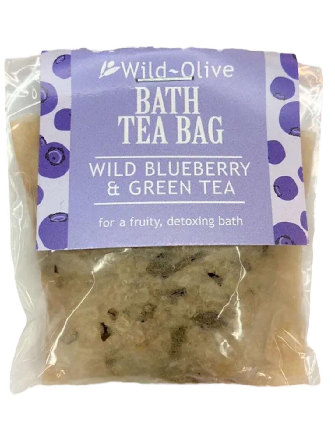 Wild Blueberry &amp; Green Tea Bath Tea Bag