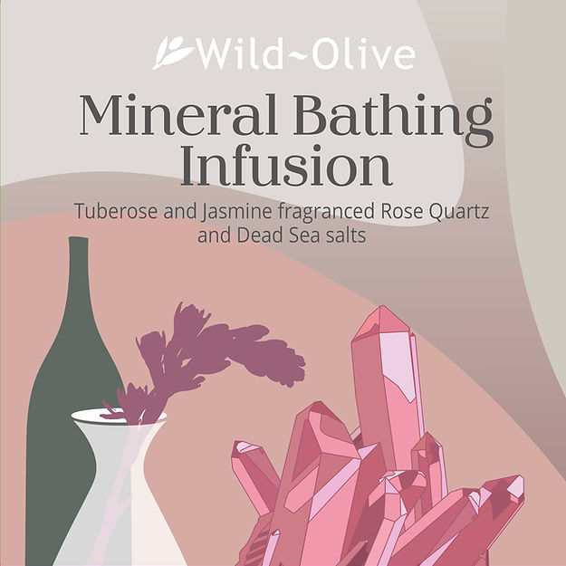 Tuberose and Jasmine Mineral Bathing Infusions