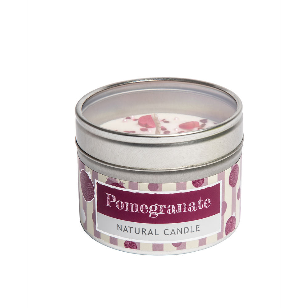 Pomegranate Tin Candle