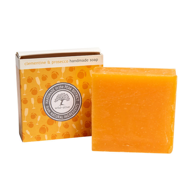 Clementine and Prosecco Handmade Soap
