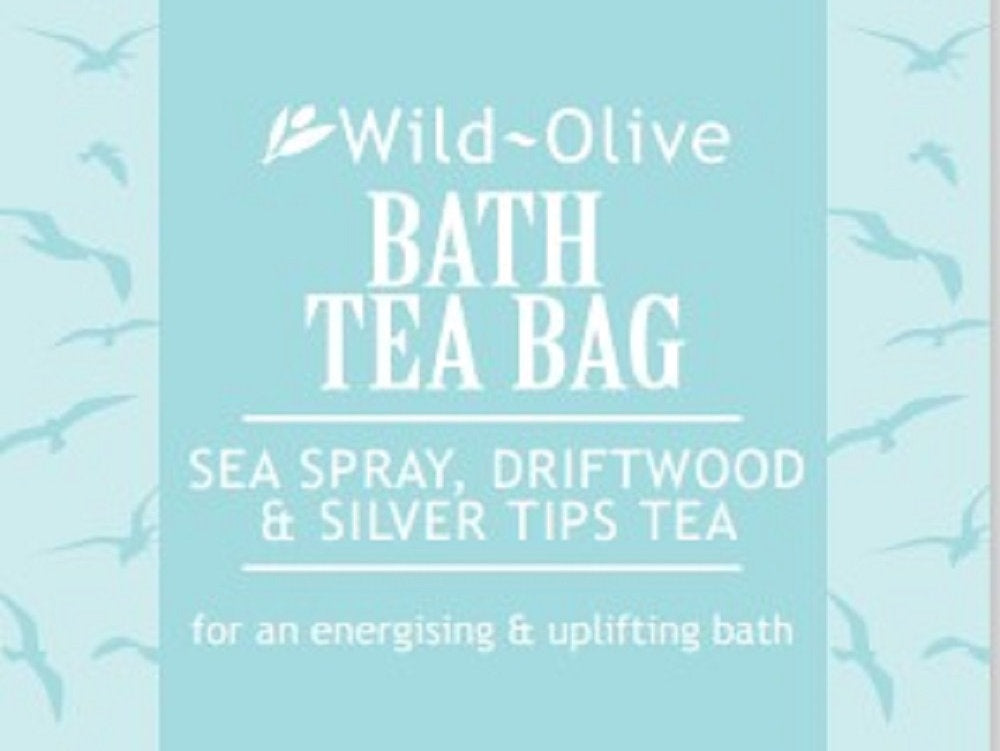Seaspray and Silvertips Tea Bath Tea Bag