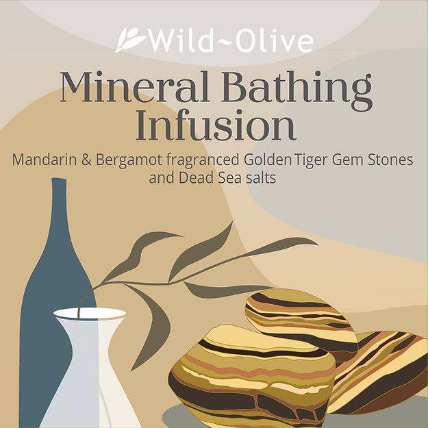 Mandarin &amp;  Bergamot Mineral Bathing Infusions
