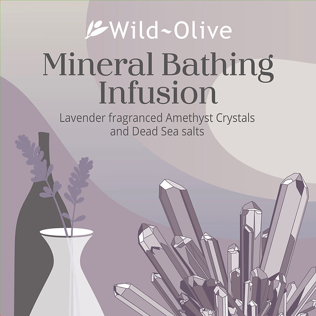 Lavender Mineral Bathing Infusions