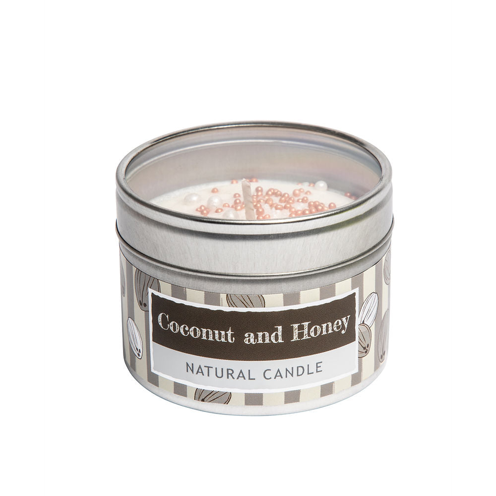Coconut and Honey Tin Candle