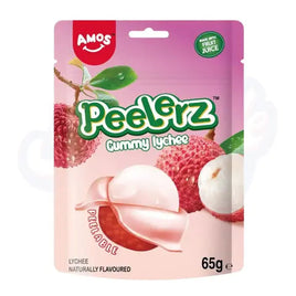 Amos Peelerz Gummy Lychee 65g