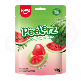 Amos Peelerz Gummy Watermelon 65g