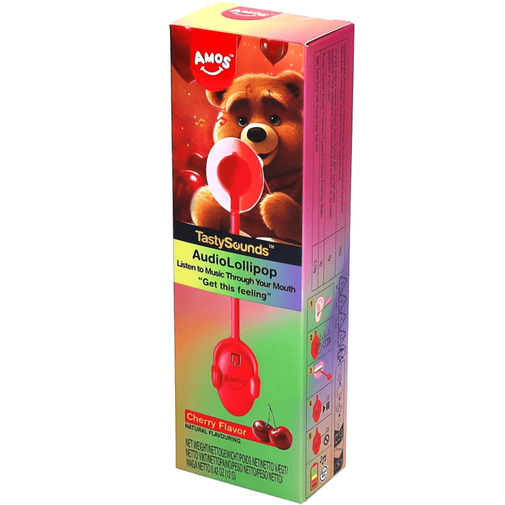 Amos Tasty Sounds Lolli Pop Cherry