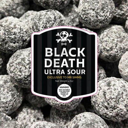 Black Death Ultra Sour Sweets