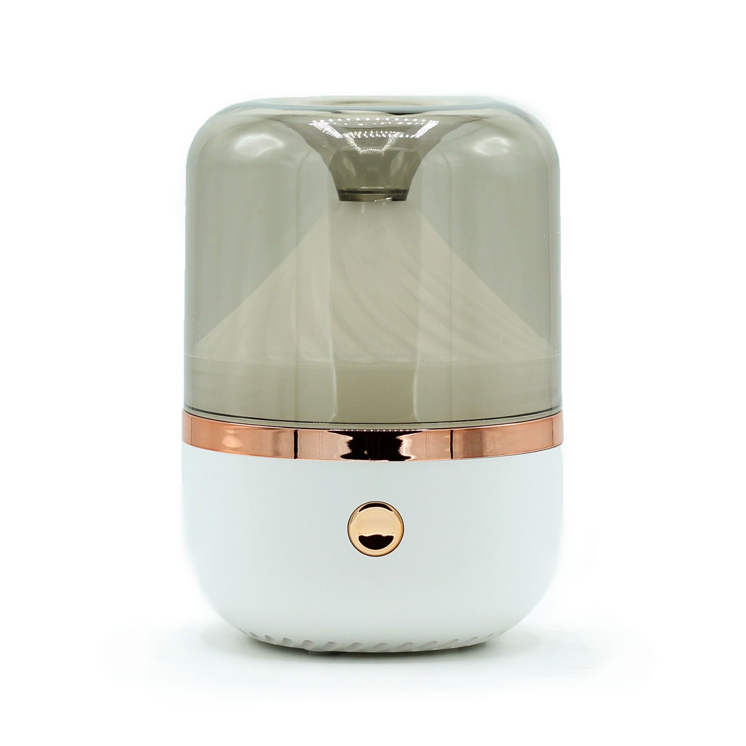Urban Aroma Diffuser White &amp; Bronze- USB - Colour Change