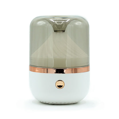 Urban Aroma Diffuser White &amp; Bronze- USB - Colour Change