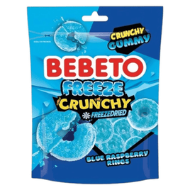 Bebeto Freeze Dried Blue Raspberry Rings
