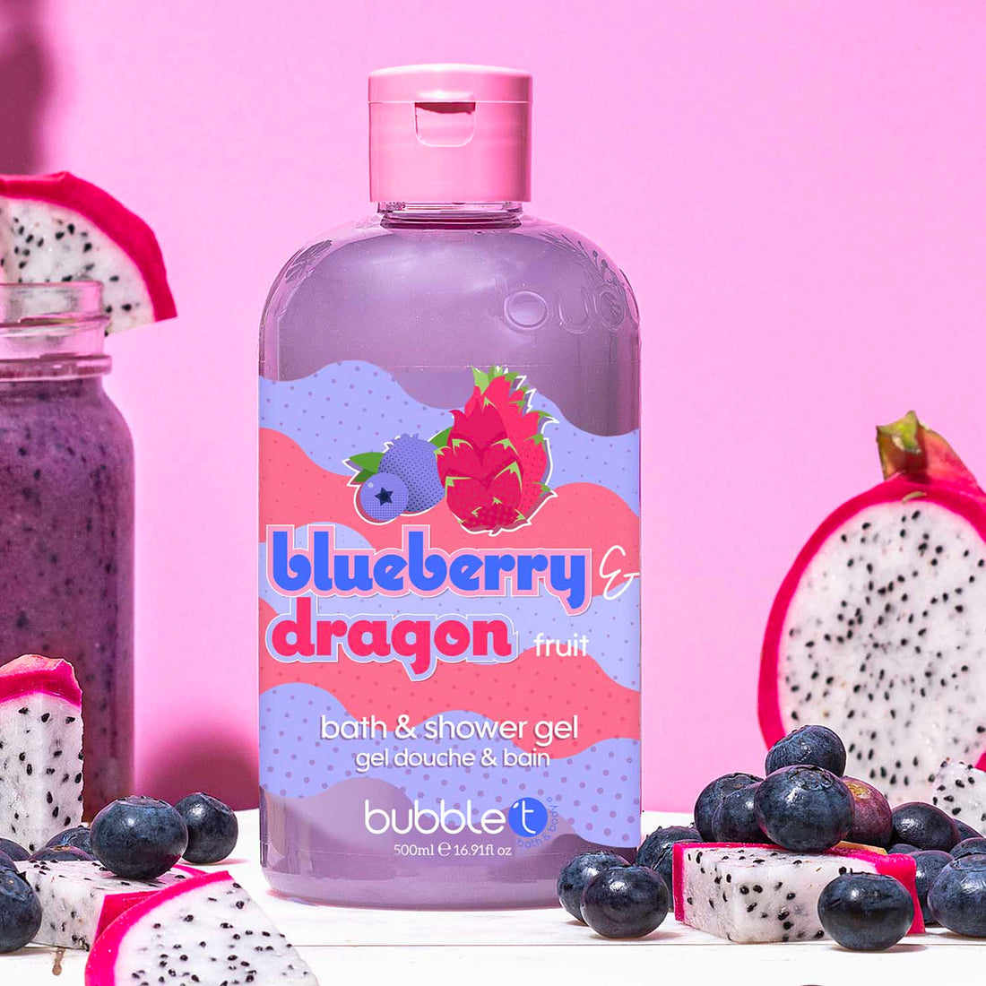 Blueberry &amp; Dragon Fruit Smoothie Body Wash