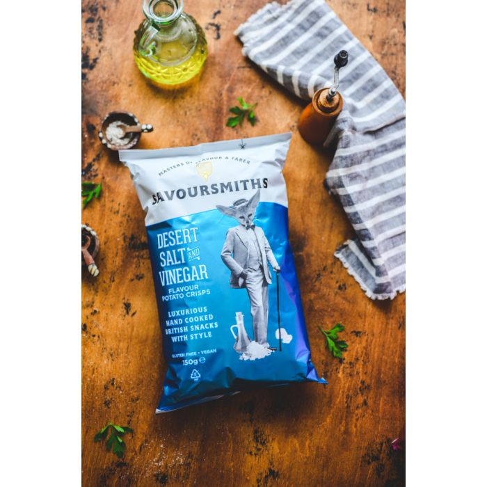 Desert Salt and Vinegar Flavour Potato crisps