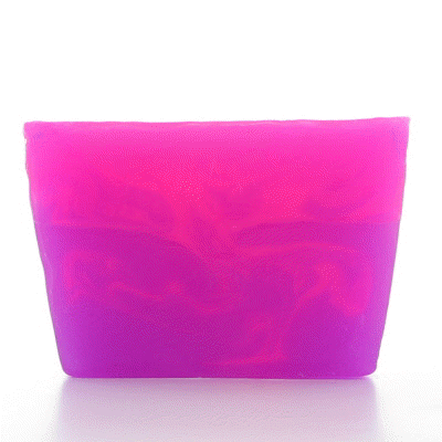 Electric Violet Soap Slice