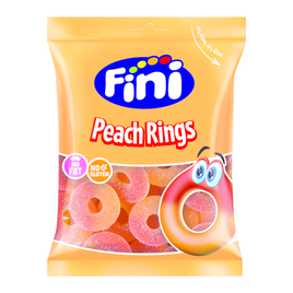 Fini Fizzy Watermelon Peach Rings Halal GF