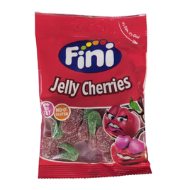Fini Jelly Fizzy Jelly Cherries Halal GF 75g