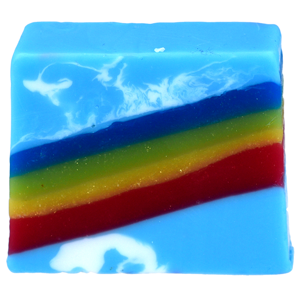 Flying Colours Soap Slice