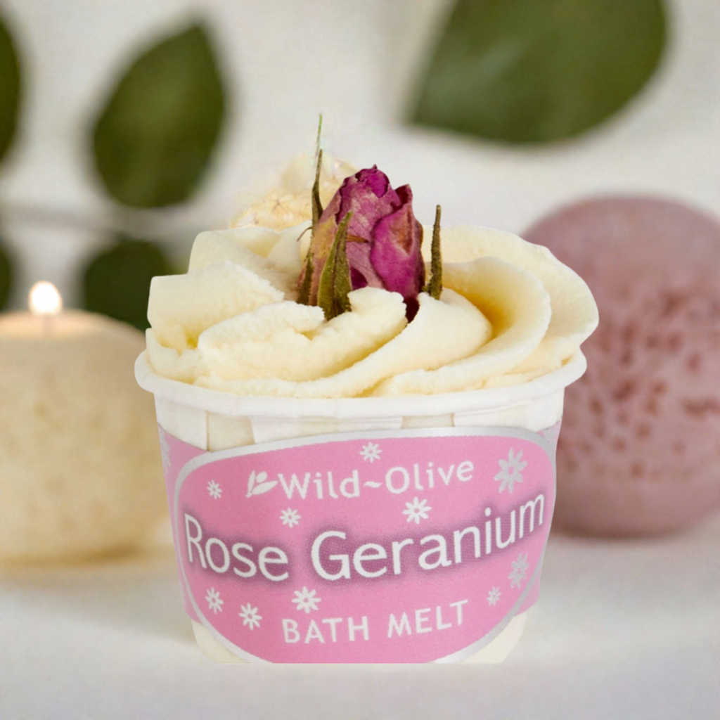 Rose Geranium Bath Melt