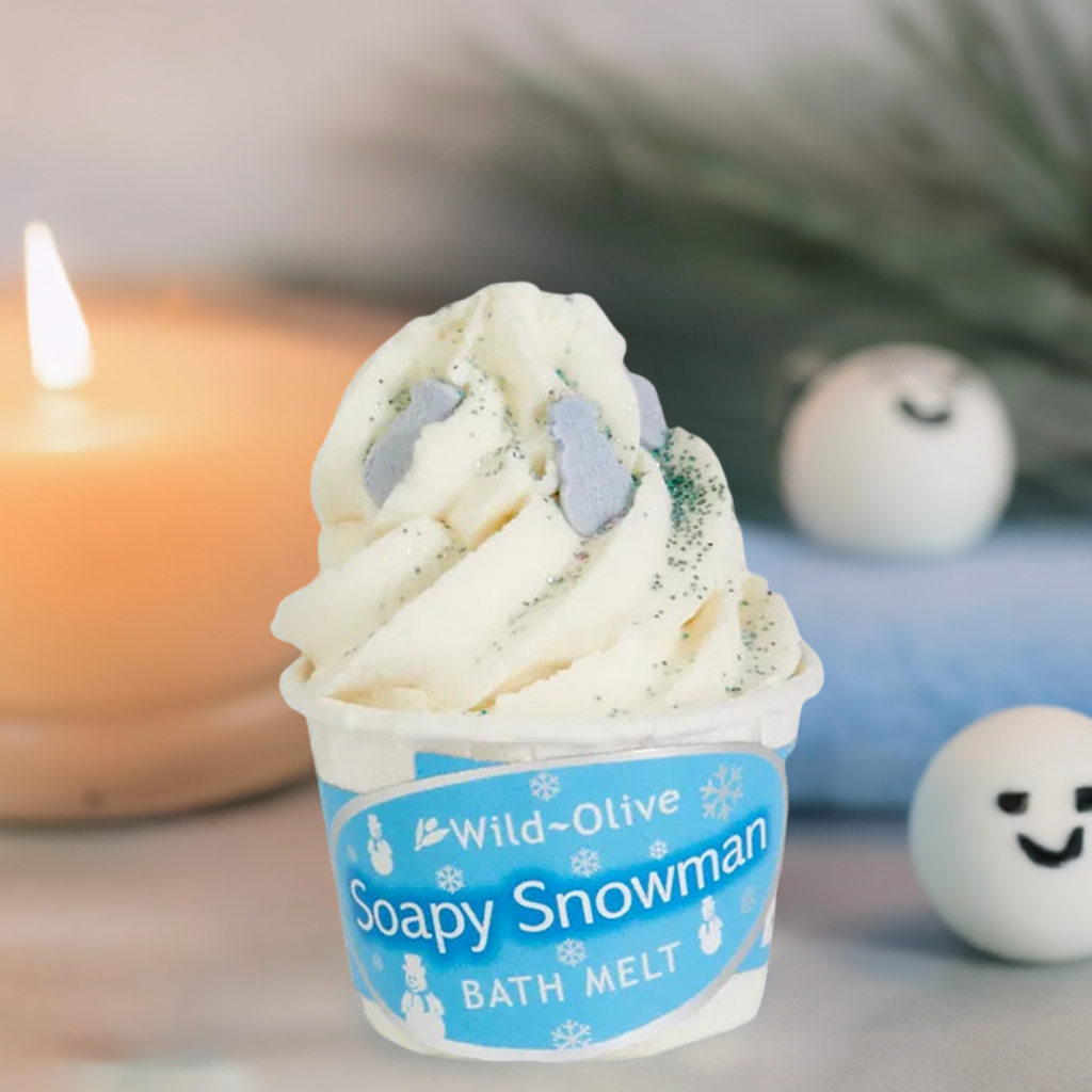 Soapy Snowman Bath Melt