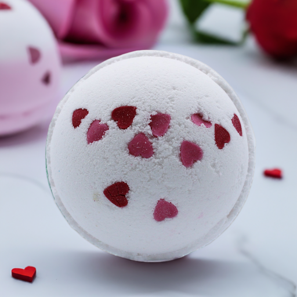 Love Hearts Bath Bomb - 180g