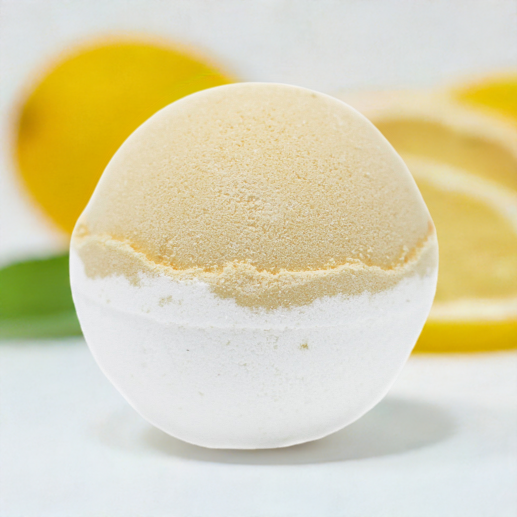 Lemon Meringue Pie Dessert Bath Bomb