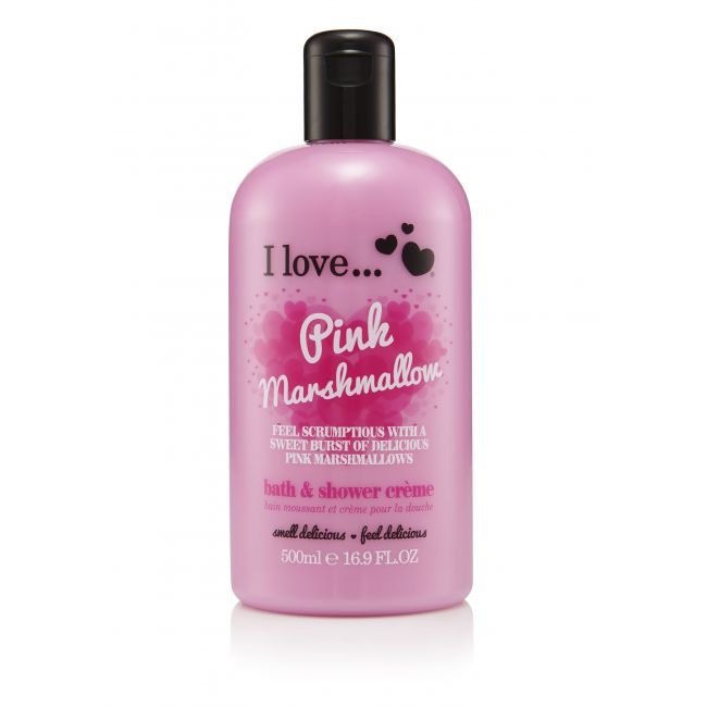 I Love Bubble Bath &amp; Shower Creme Pink Marshmallow