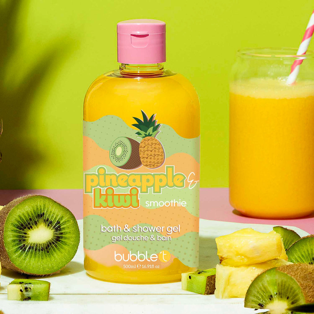 Pineapple &amp; Kiwi Smoothie Body Wash