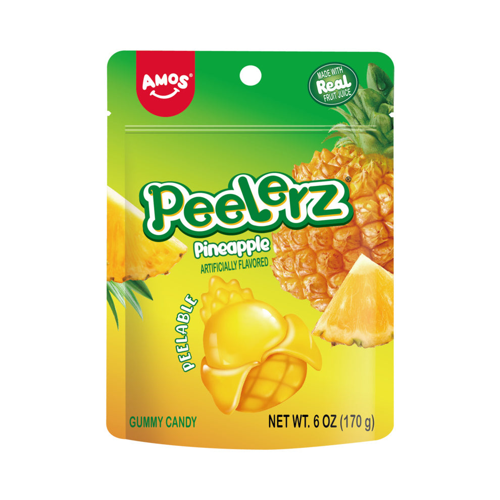 Amos Peelerz Gummy Pineapple 65g