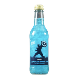 Marvel Captain America Super Soldier Blue Grape Soda - 330ml