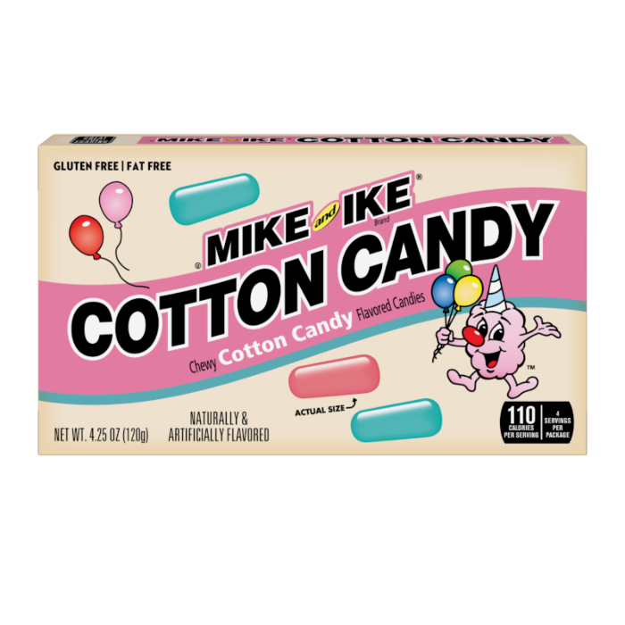 Mike & Ike Cotton Candy Theatre Box 120g