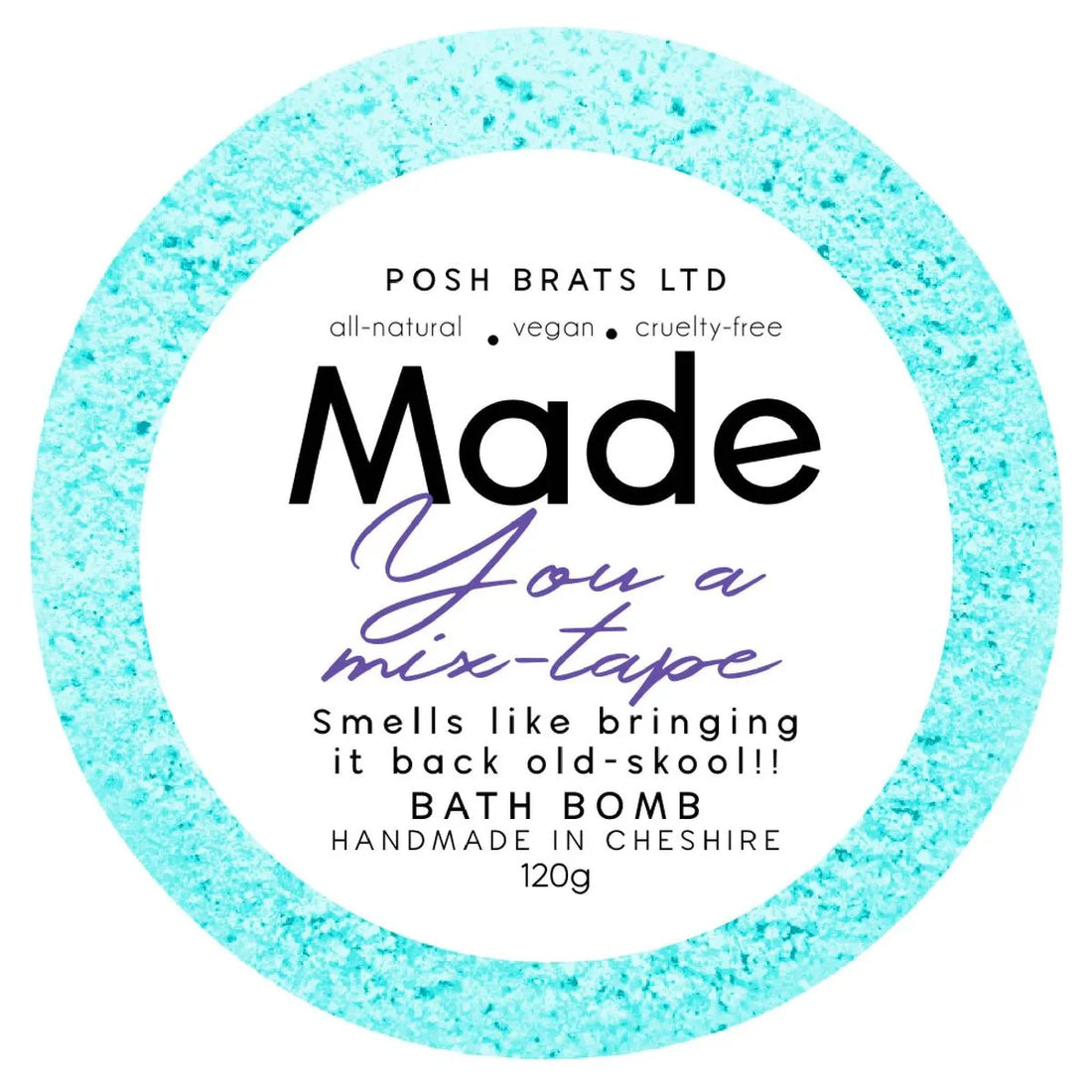 Made You A Mixtape Fizzy Bath Bomb